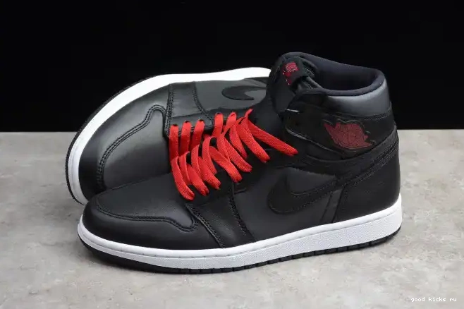 Rep 555088-060 High Jordan Air Black Retro OG Satin 1 0517